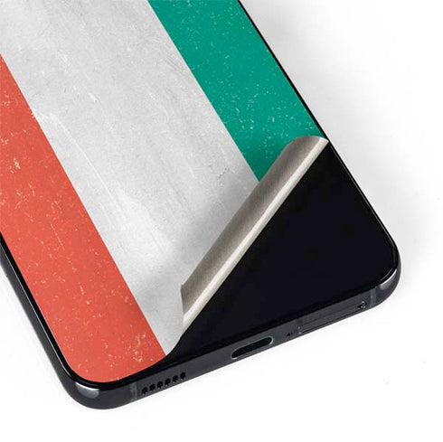 Kuwait Flag Distressed Galaxy S22 Skin